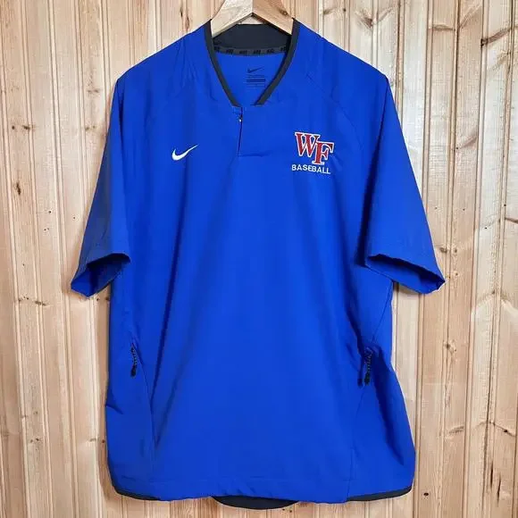 Nike Baseball Short Sleeve Windbreaker Nike Team Men's Medium